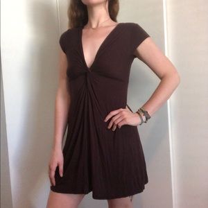 Lux Urban Outfitters Brown Dress
